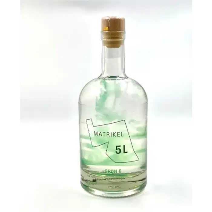Dansk Gin Grøn 6 Fra Matrikel 5L