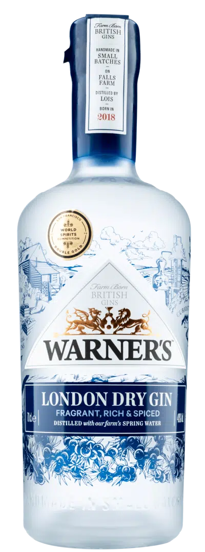 Warner's London Dry Gin Fl 70