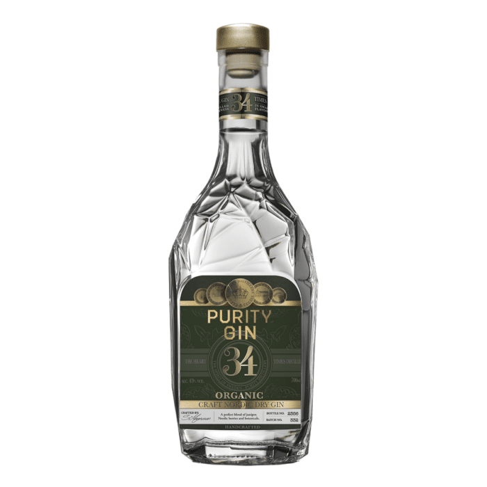 Purity Gin | Craft Nordic Dry Gin - 43 - 70cl - Svensk Gin