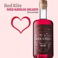 Red Kite gin - MED KÆRLIG HILSEN sæt
