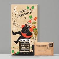 Julekalender fra Bagsværd Lakrids 2025 + valgfri gratis lakridsprodukter - Stor lakridsplade