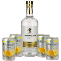 Liverpool Dry Gin + 4 Folkington´s Indian Tonic