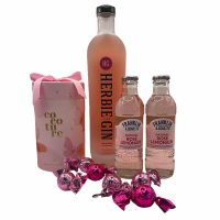 Gavekurv, Lyserød Gin og cocoture