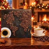 Corasol kaffekalender med kaffebønner